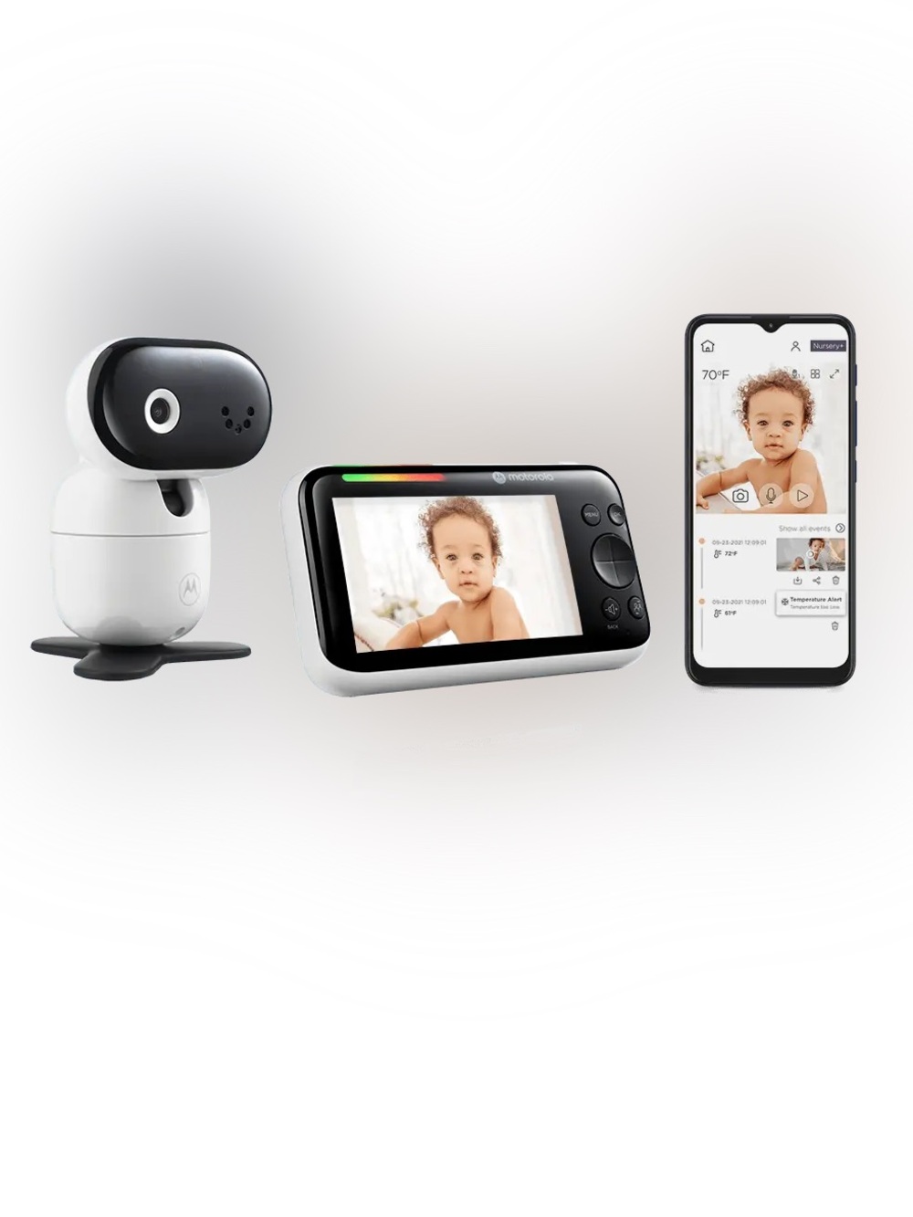 Motorola Nursery WiFi Video Baby Monitor with Camera HD PIP1510 Connect